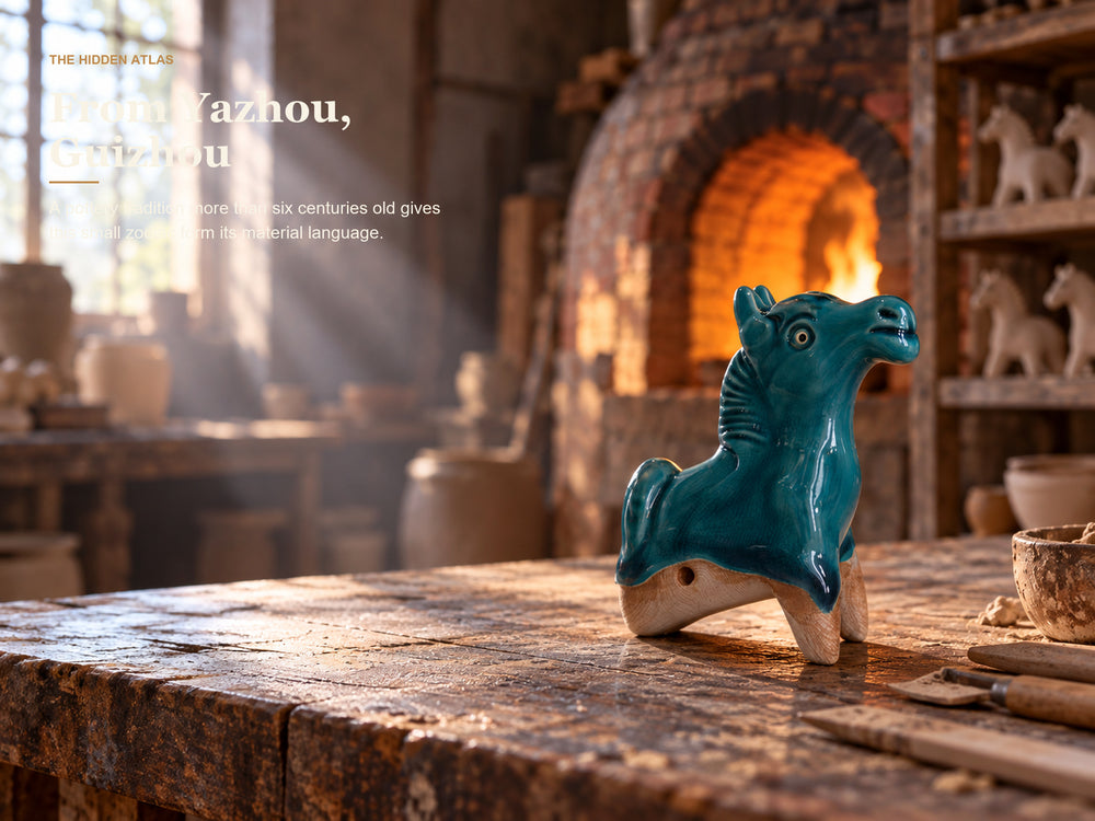 Yazhou Pottery Zodiac Horse Whistle