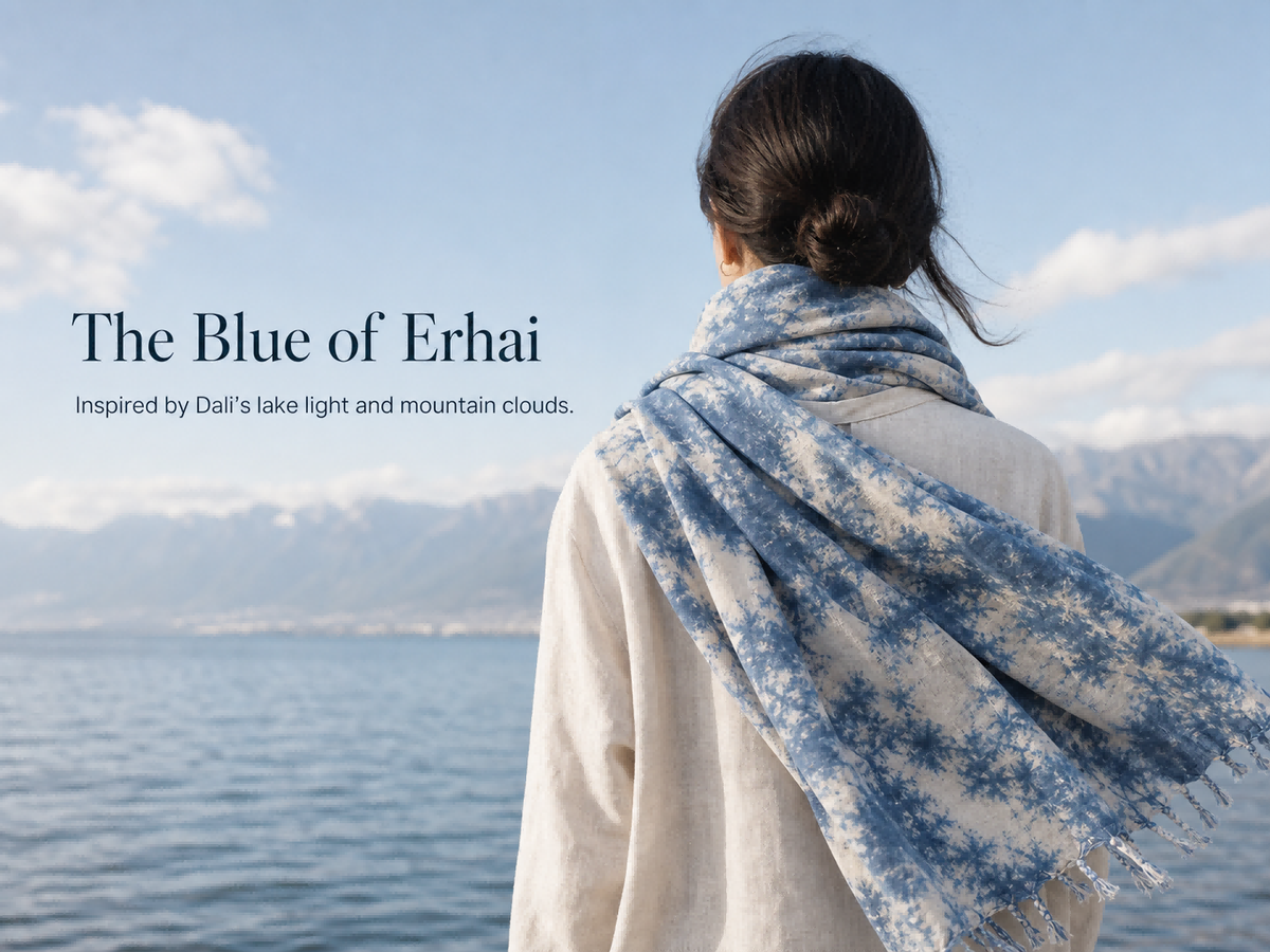 Artisan Hand Dyed Scarf