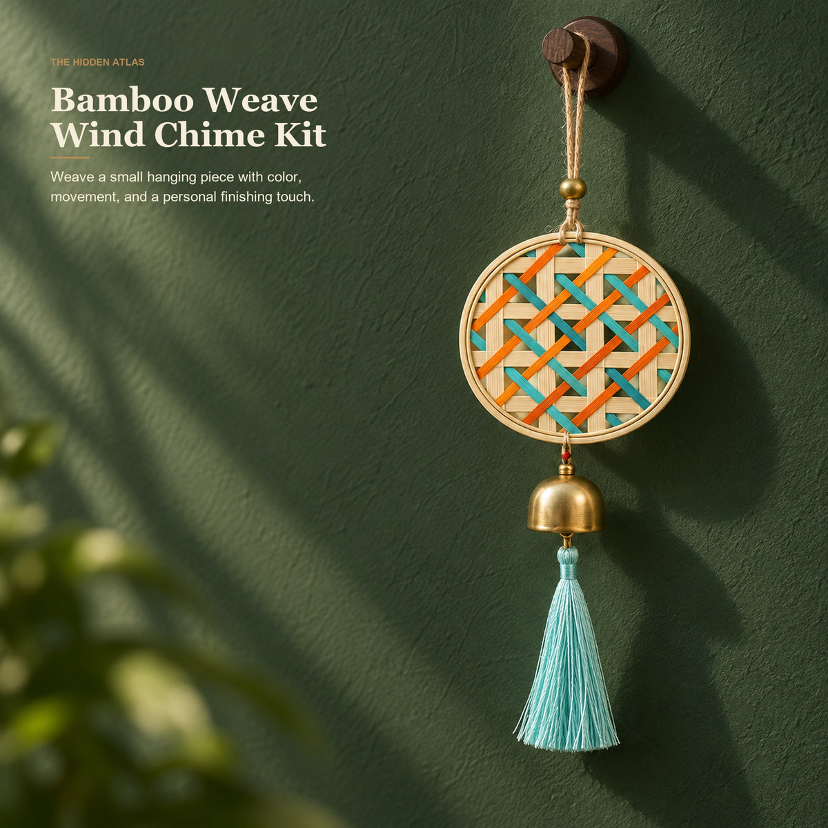 Qiandongnan Bamboo-Weave DIY Wind Chime Kit