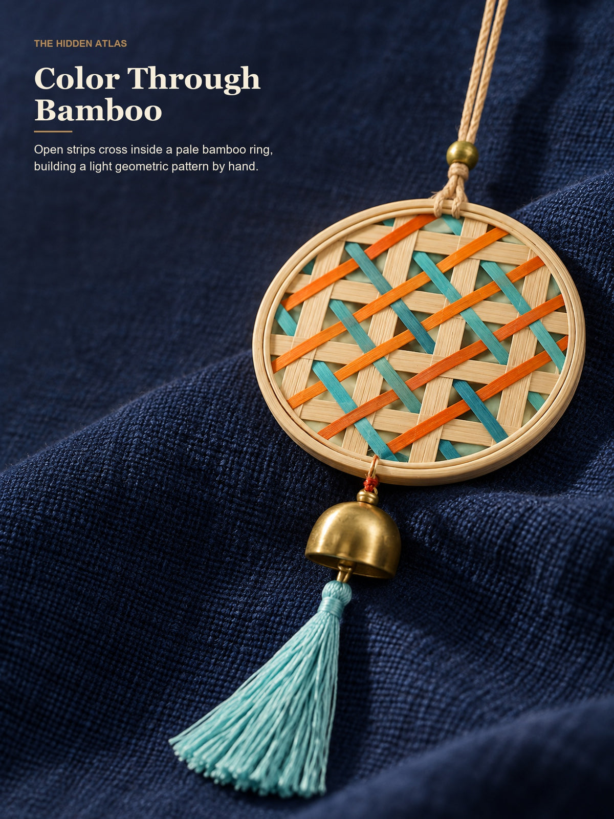 Qiandongnan Bamboo-Weave DIY Wind Chime Kit