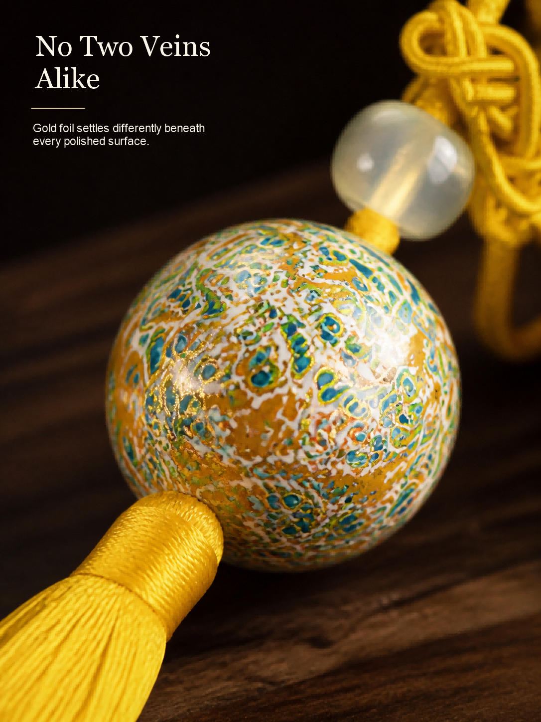 Lacquer & Gold — A Fujian Heritage Bead