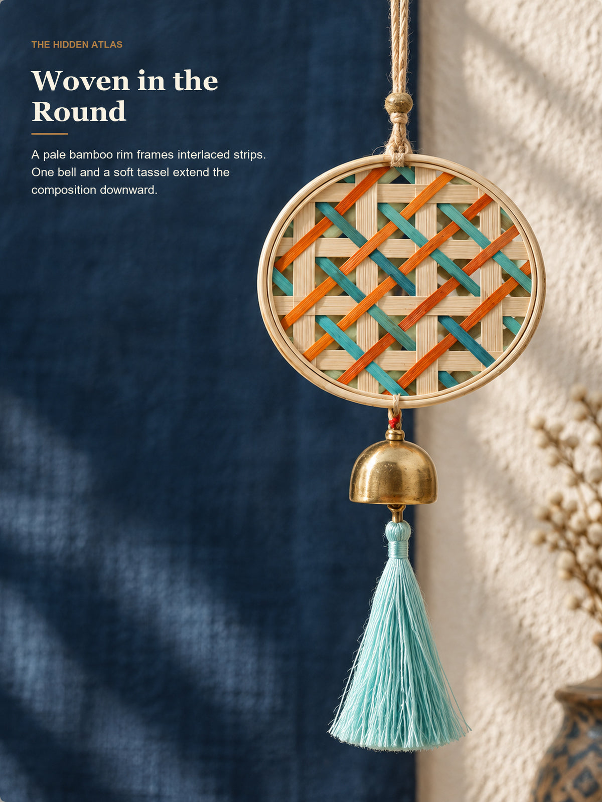 Qiandongnan Bamboo-Weave DIY Wind Chime Kit