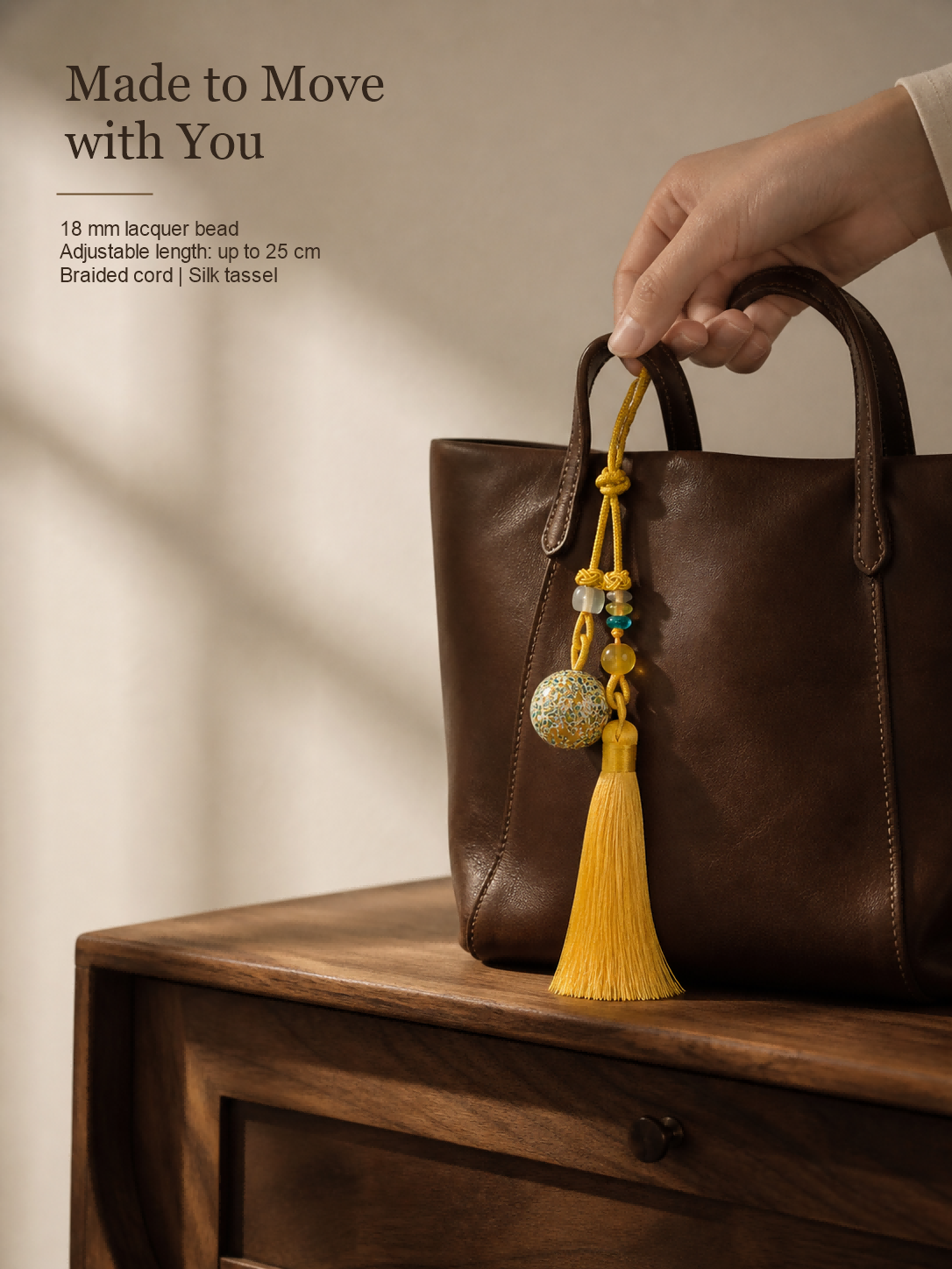 Lacquer & Gold — A Fujian Heritage Bead