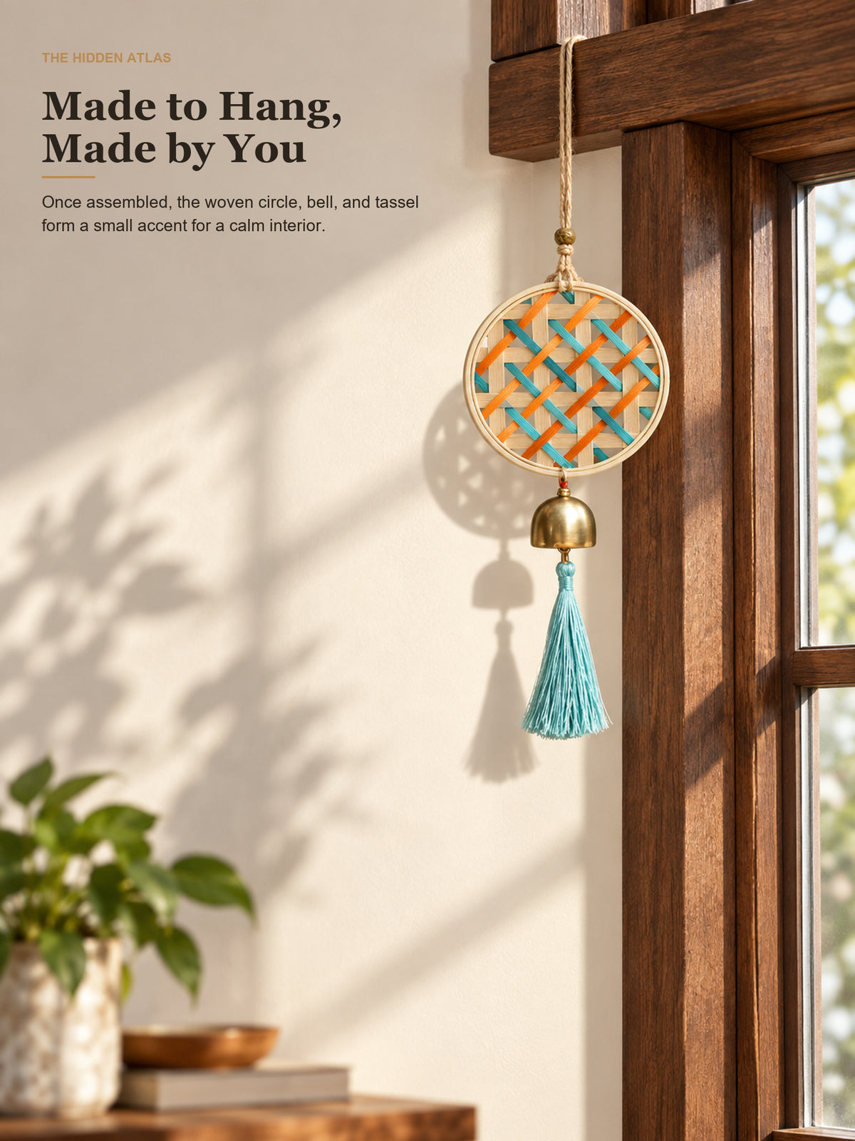 Qiandongnan Bamboo-Weave DIY Wind Chime Kit