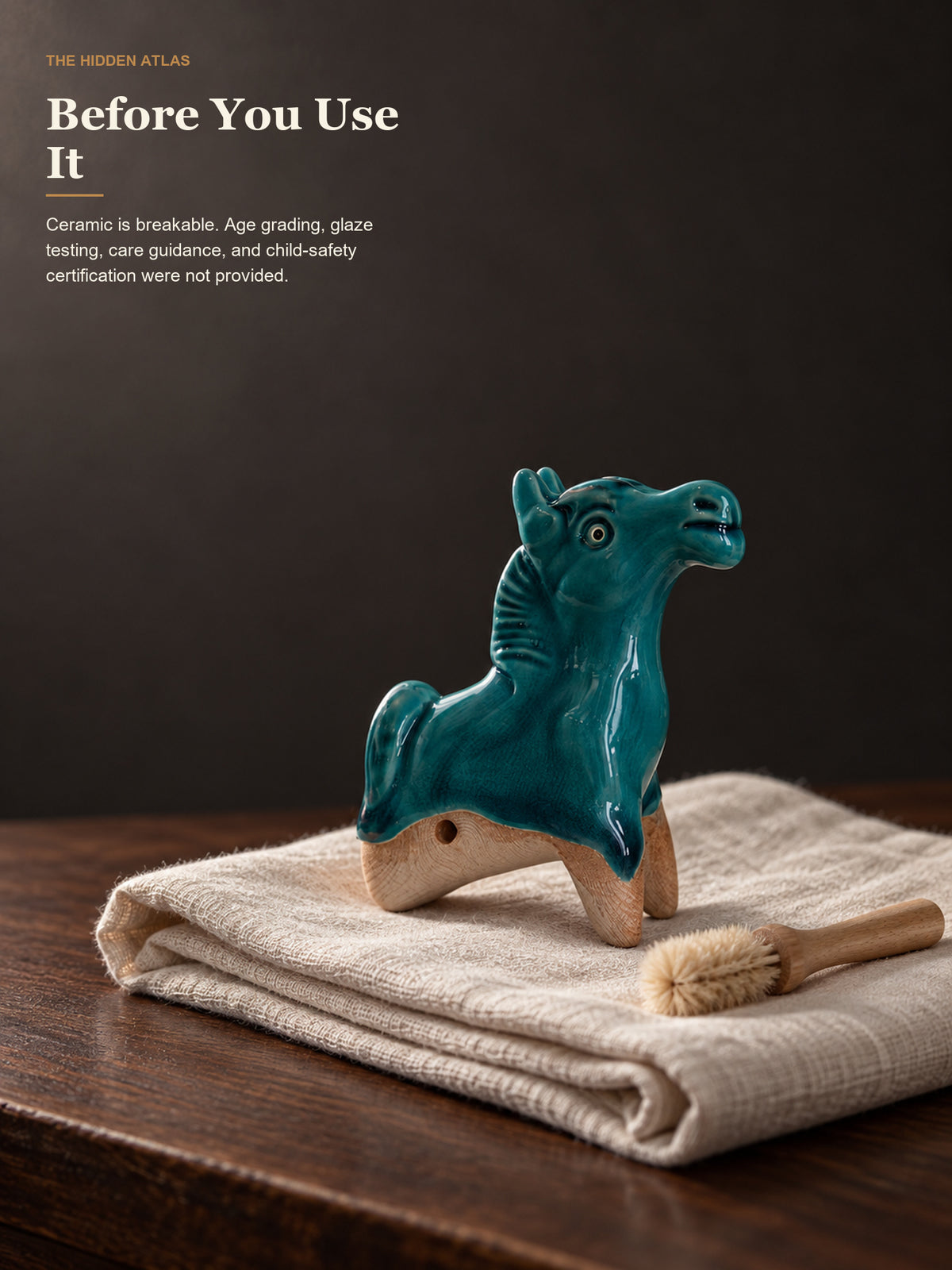 Yazhou Pottery Zodiac Horse Whistle