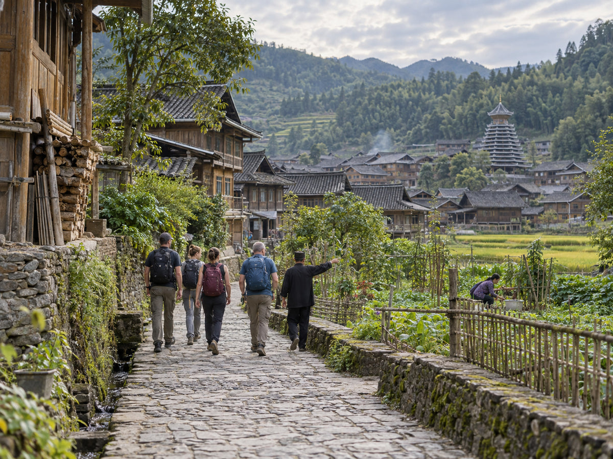 Arrival in the Dong Villages