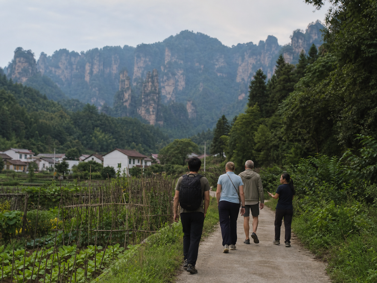 wulingyuan-village-arrival