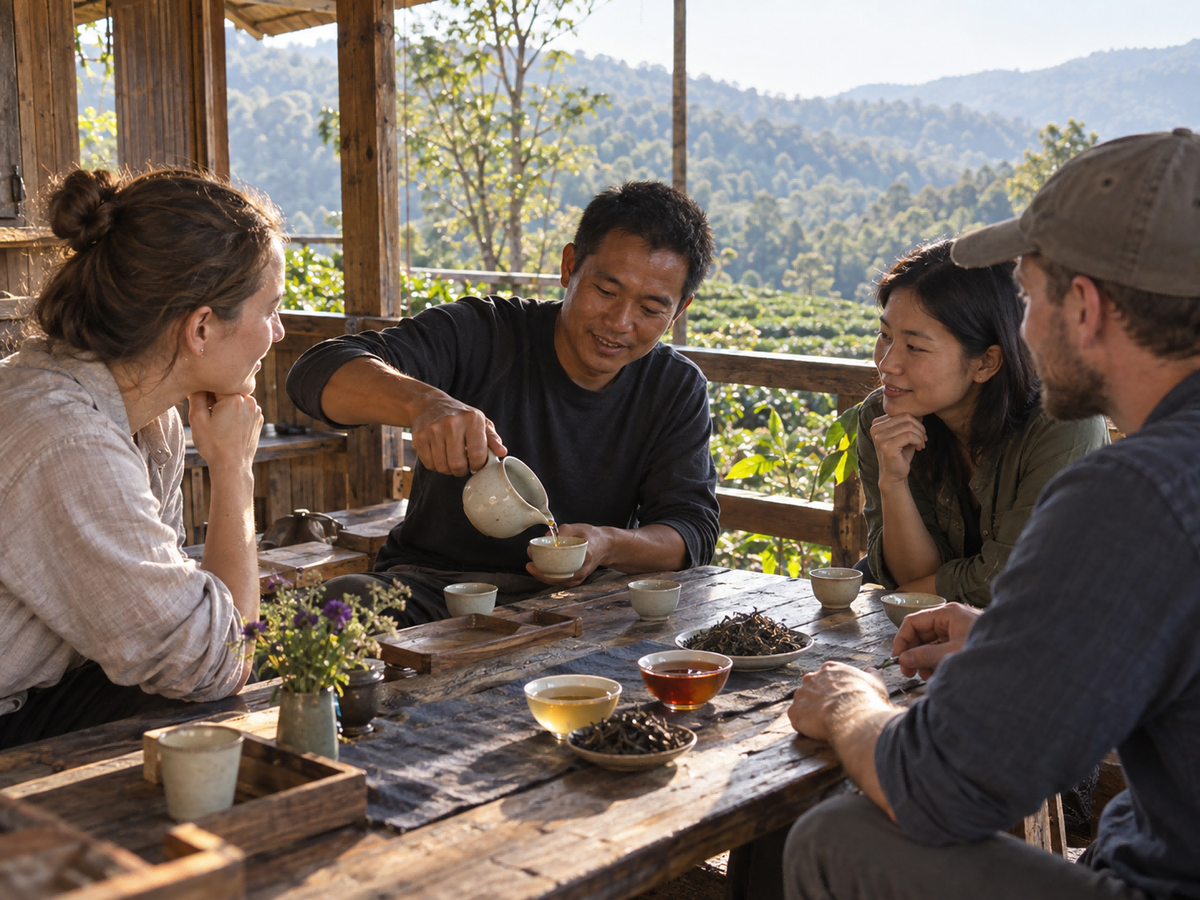 A comparative tasting turns flavor into a conversation about season, forest, craft, and livelihood