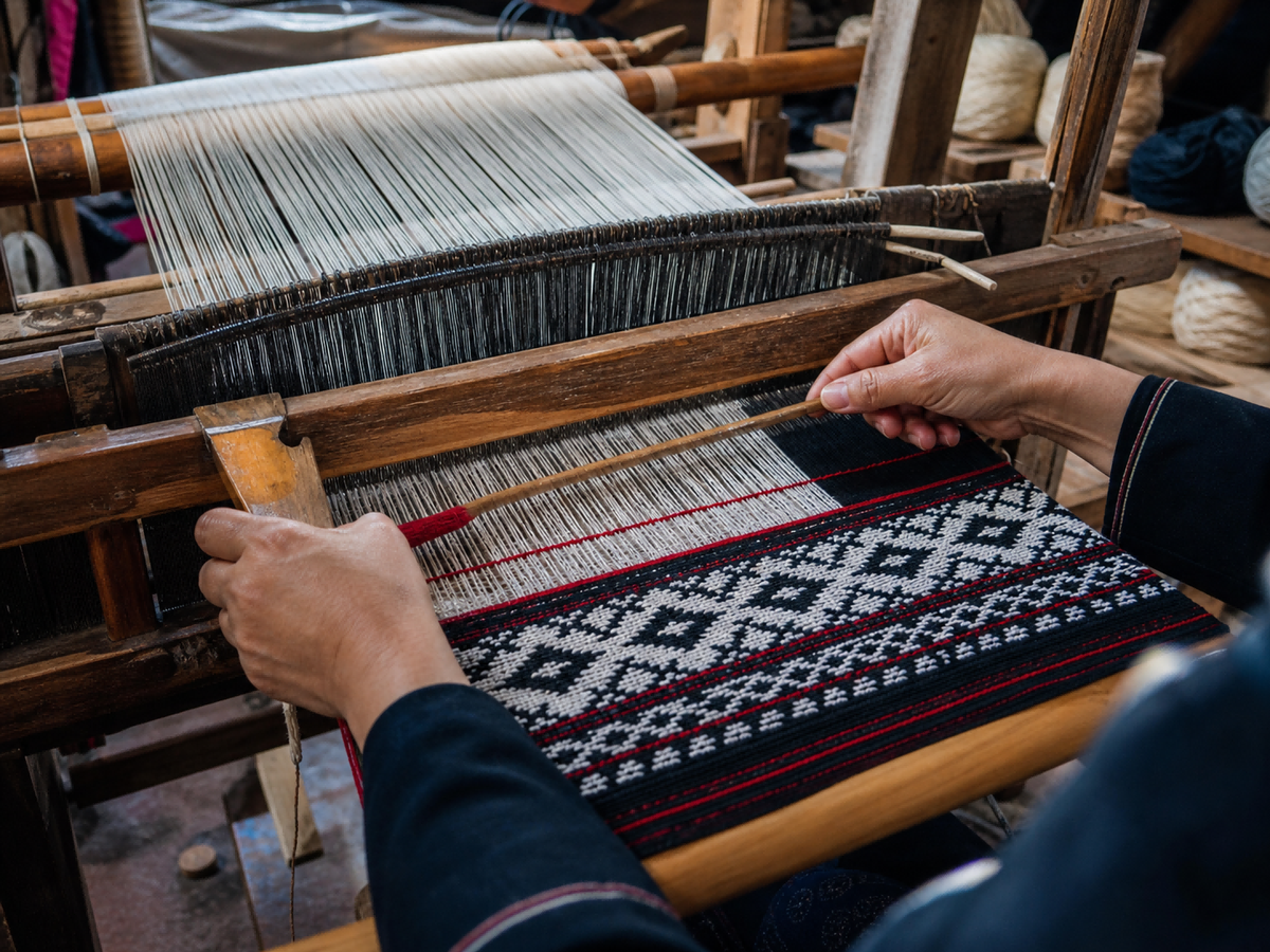 LIVING CULTURE · Geometry on the Loom